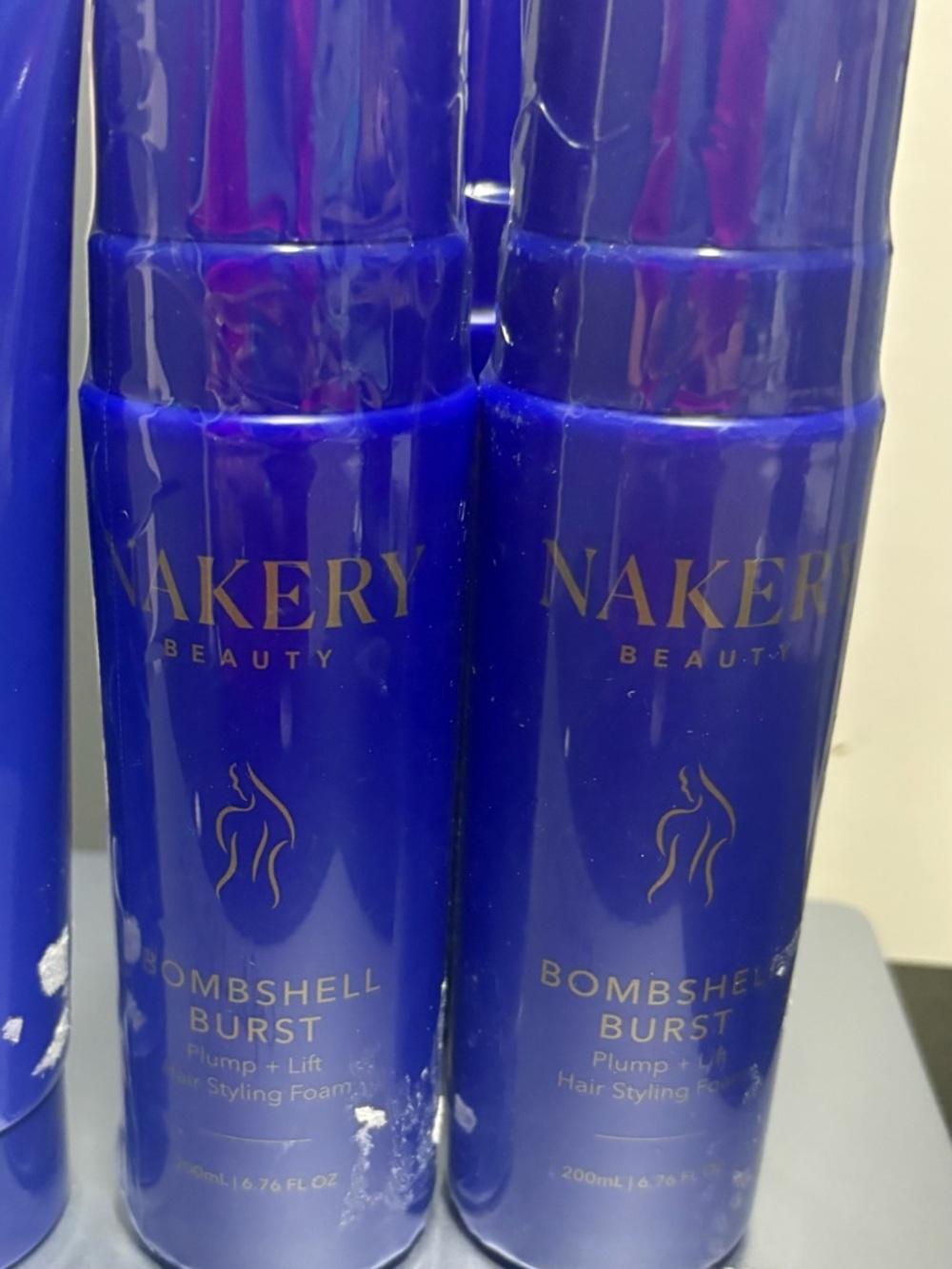 Bombshell Burst Hair Styling Foam - Blue